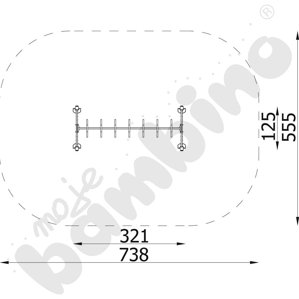 NinjaWorkout Master - Kołki skośne