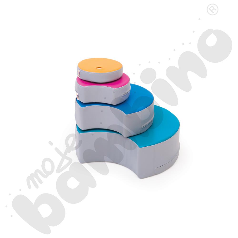 Zestaw Pawie oczko, 4 elem.