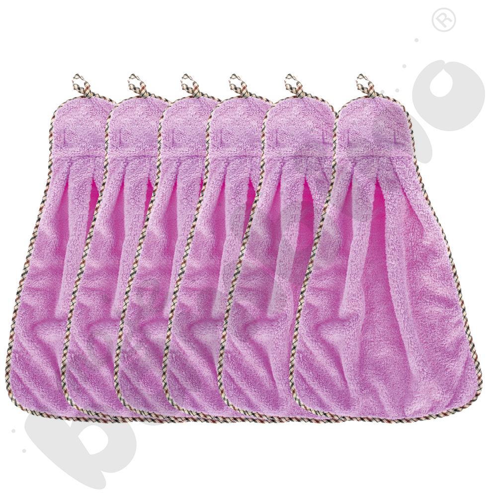 Ręczniki fioletowe, 6 szt.