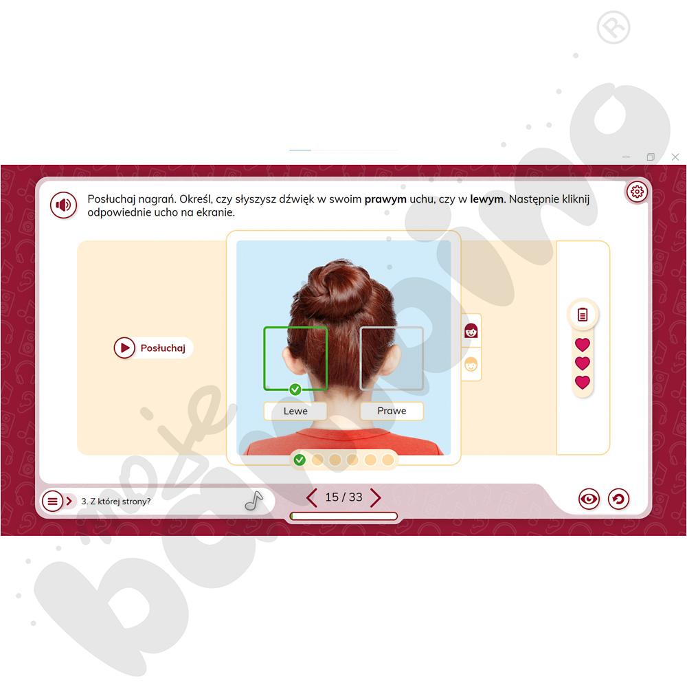 eduSensus Percepcja słuchowa i przetwarzanie słuchowe PRO