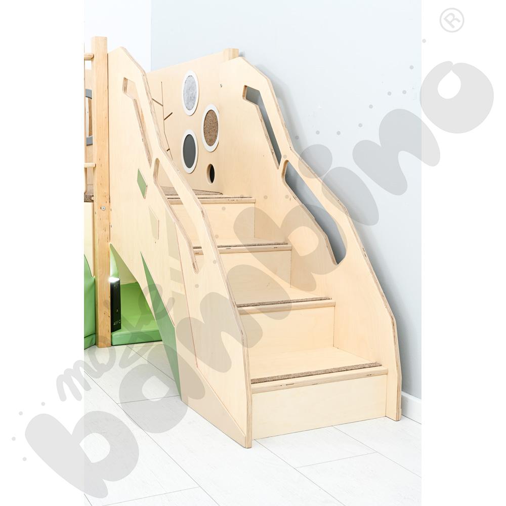 Kącik Leśny zakątek z elementami sensorycznymi