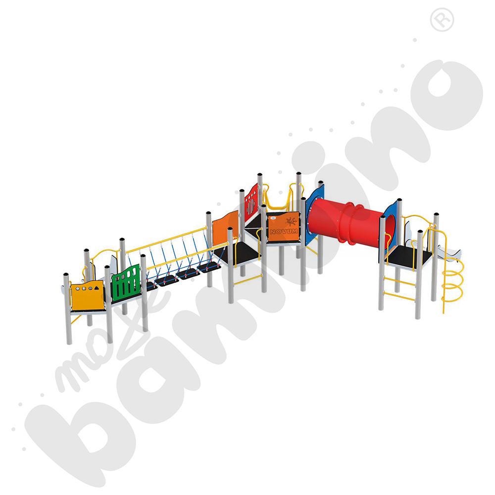 Orbis - platforma 9, metalowe słupy