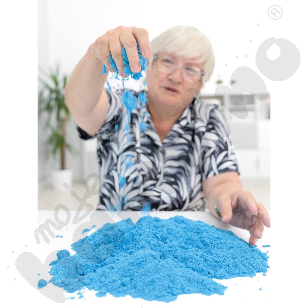 Piasek kinetyczny - niebieski