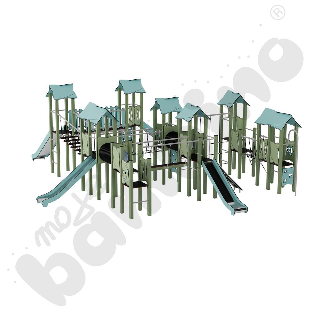 Zestaw Urbi 12, słupy metalowe C