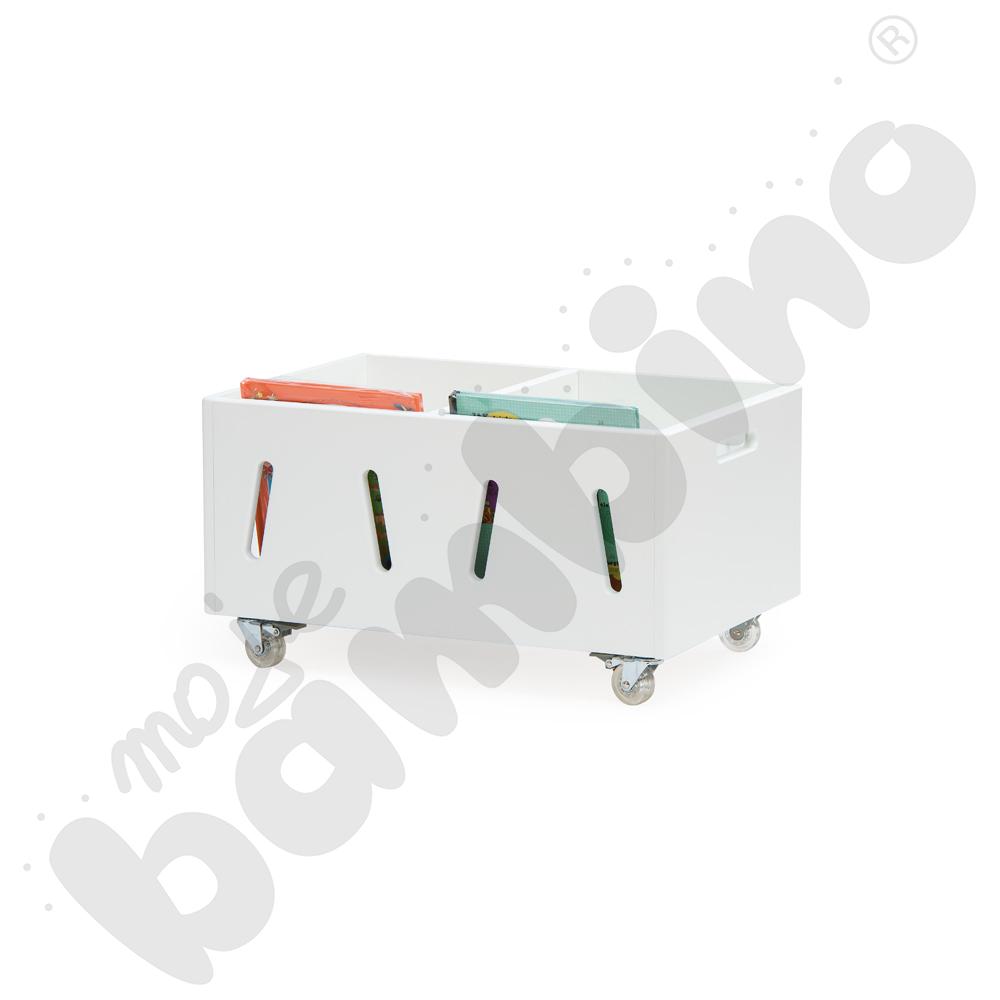 Biblioteczka niska TAB na kółkach