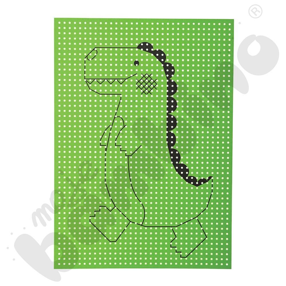 Kartonowe wyszywanki - zwierzęta