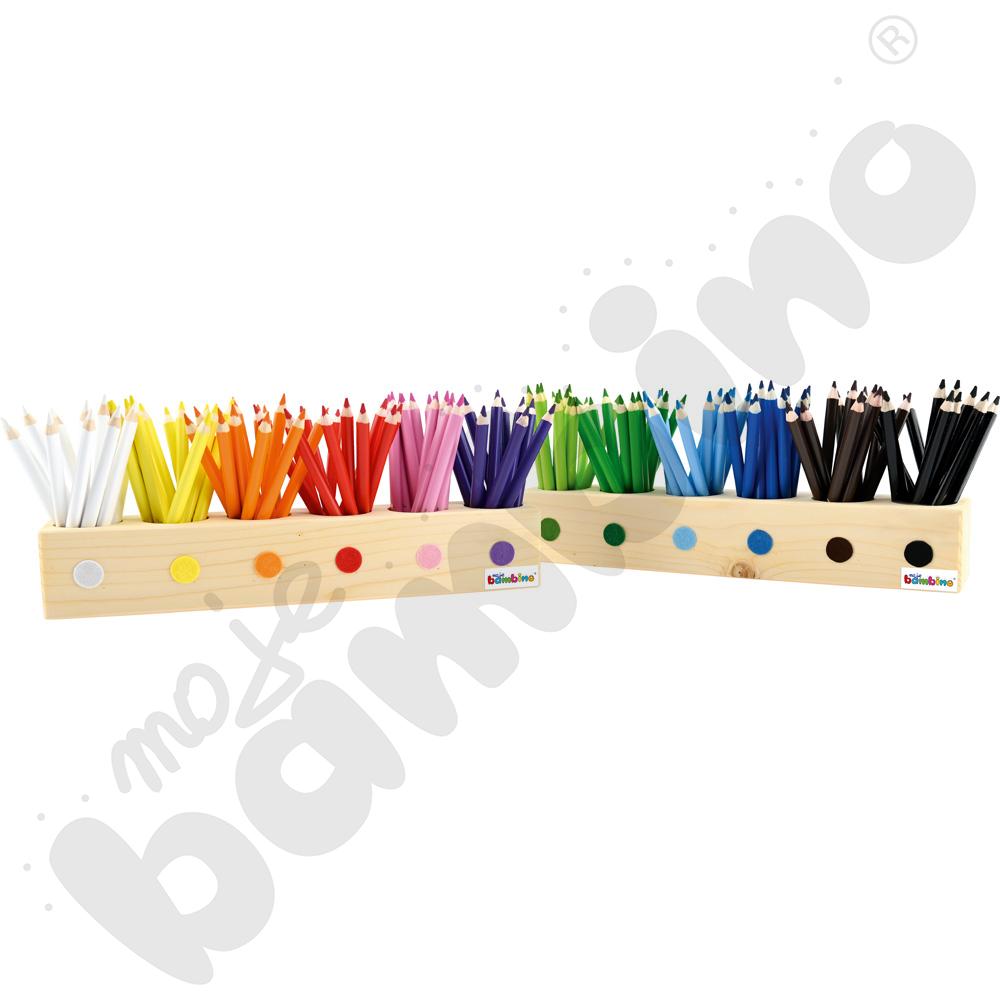 Organizer z kredkami