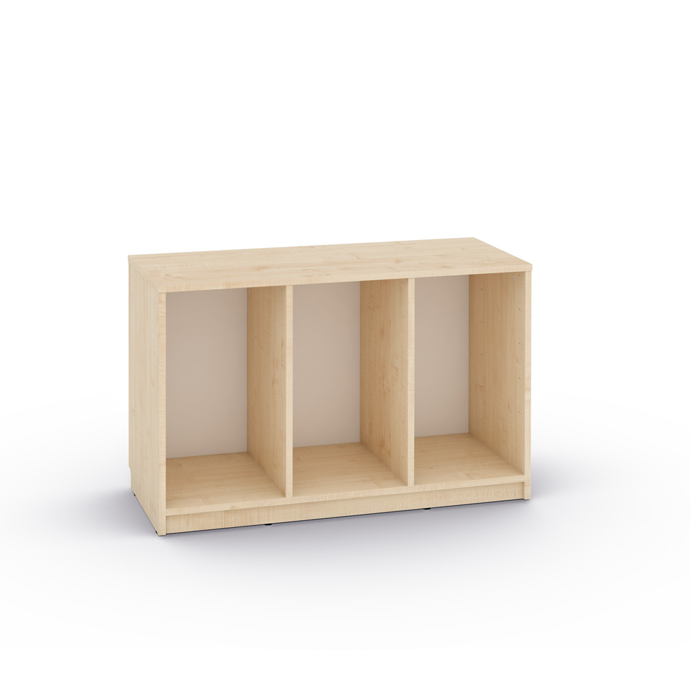 Skrinka Feria na úložné boxy, malá, svetlý javor