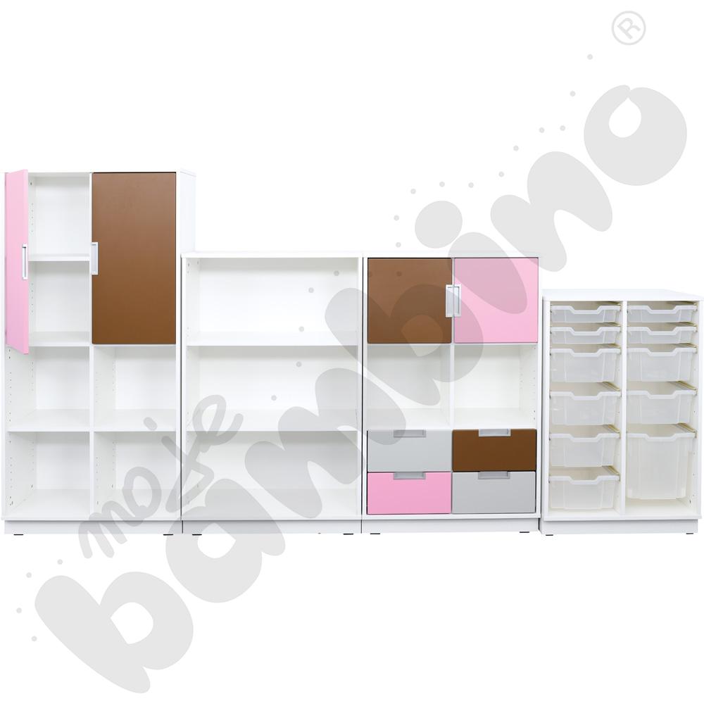 Quadro - zestaw 91, 90 st., biała skrzynia