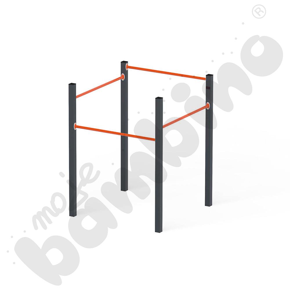 Street workout drążki Orange