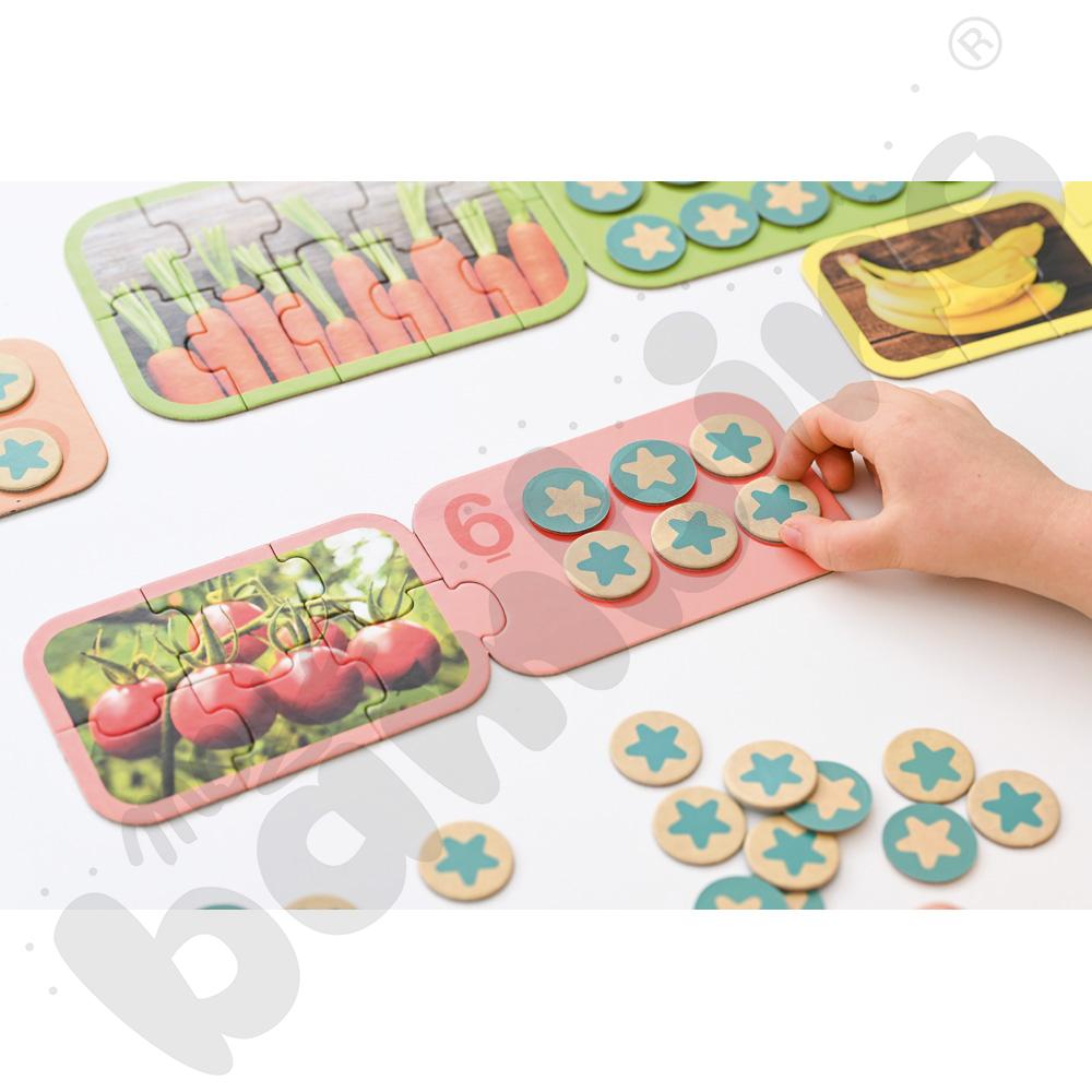 Policz i uzupełnij od 1 do 10