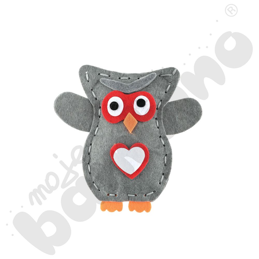 Filcowa sowa do uszycia