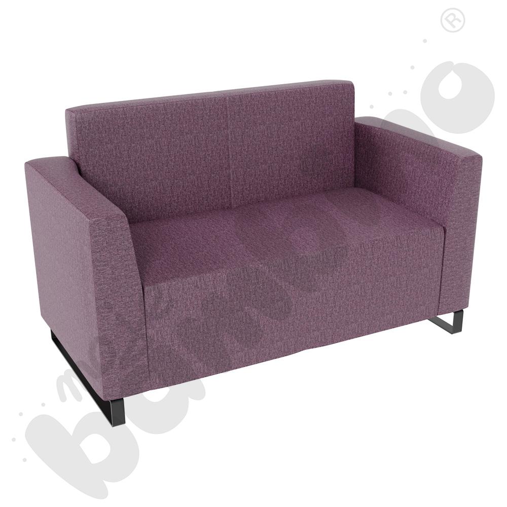 Sofa Universum 2-os. wys. 82 cm, 2 boki niskie, tkanina RO13