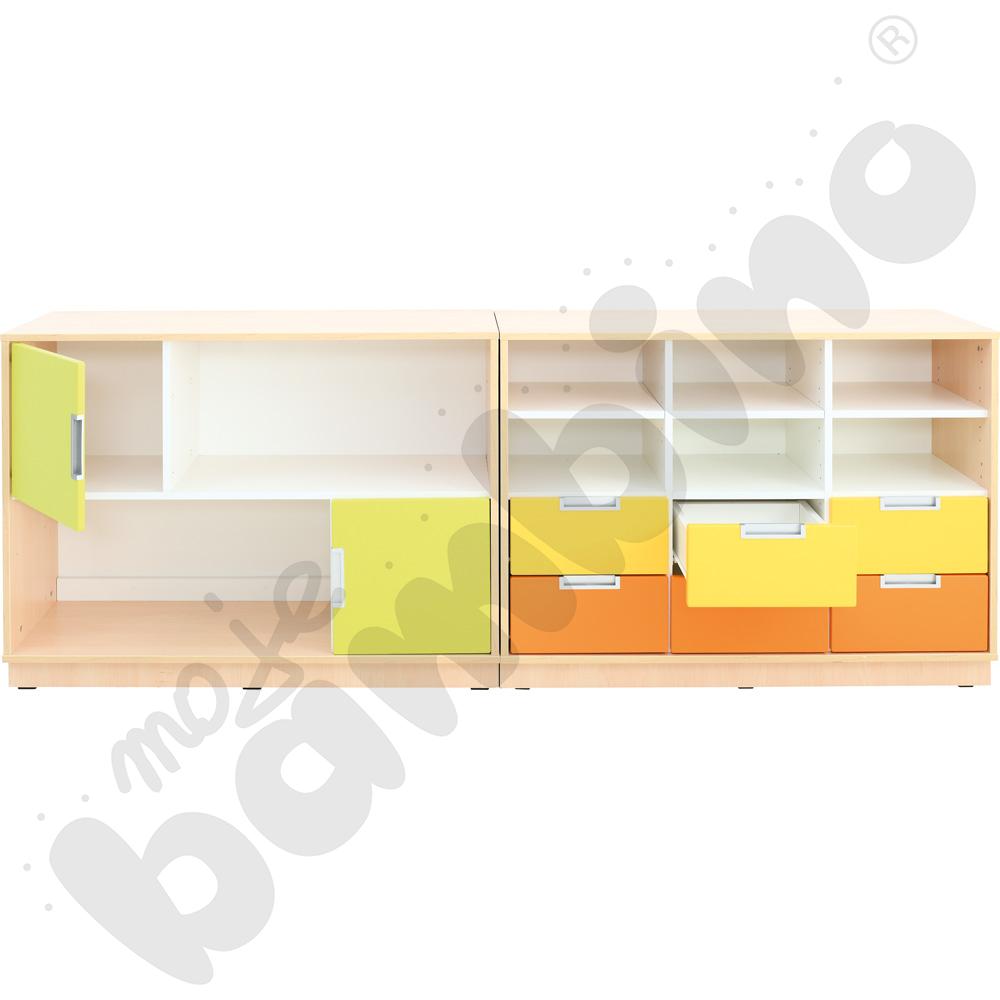 Quadro - zestaw 109, 90 st., skrzynia klon jasny