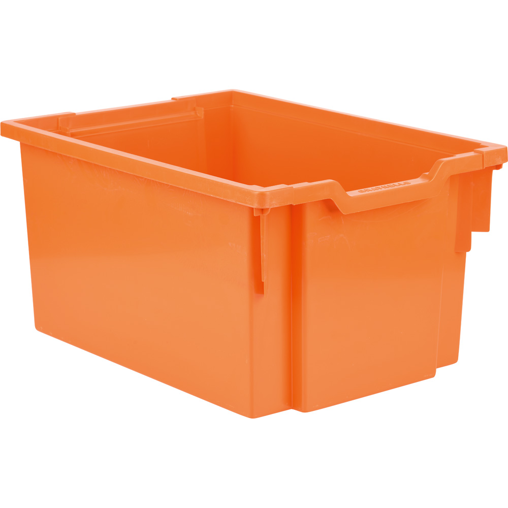 Úložný box 3 - veľký, oranžový