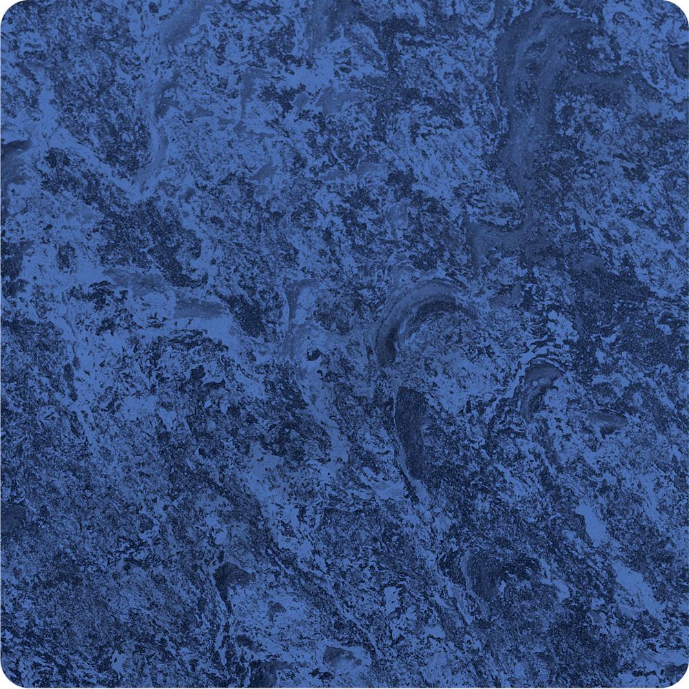   Cichy blat Plus kwadratowy, 120 x 120 - niebieski  