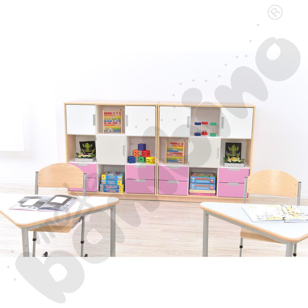 Quadro - zestaw 5, 90 st., skrzynia klon jasny