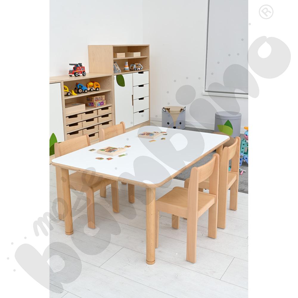 Blat Flexi prostokątny - biały