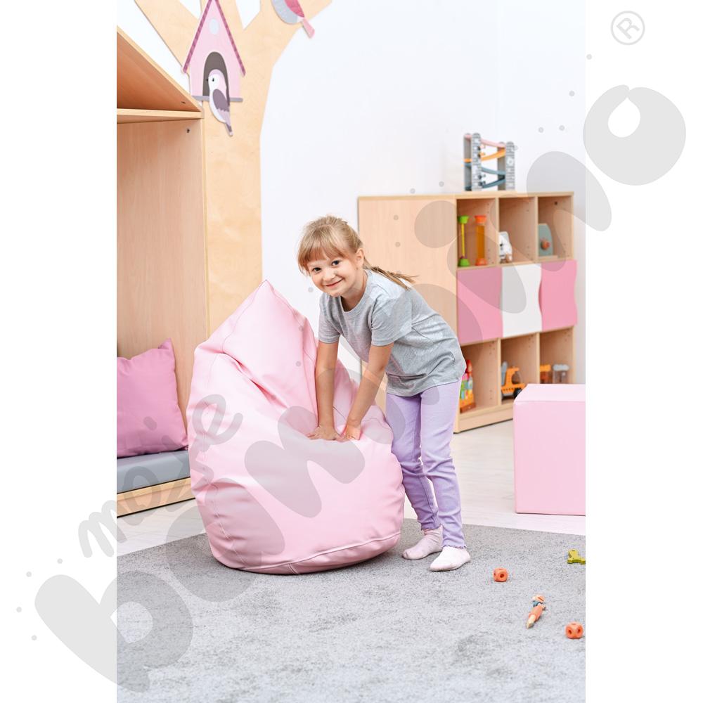 Gruszka mini jasnoróżowy pastel - MED