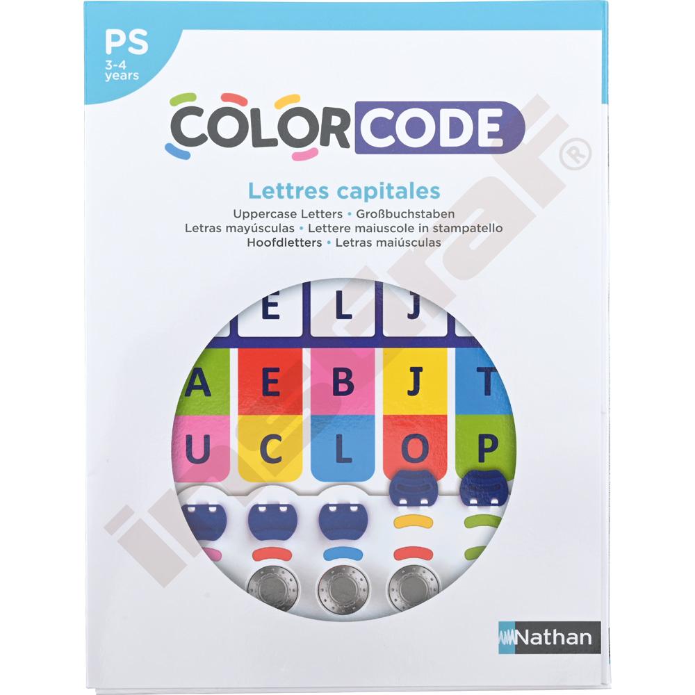 Colorcode - karty úloh - veľké písmená