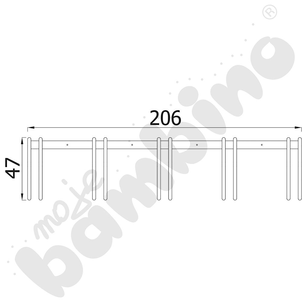 Stojak na rowery Spartan