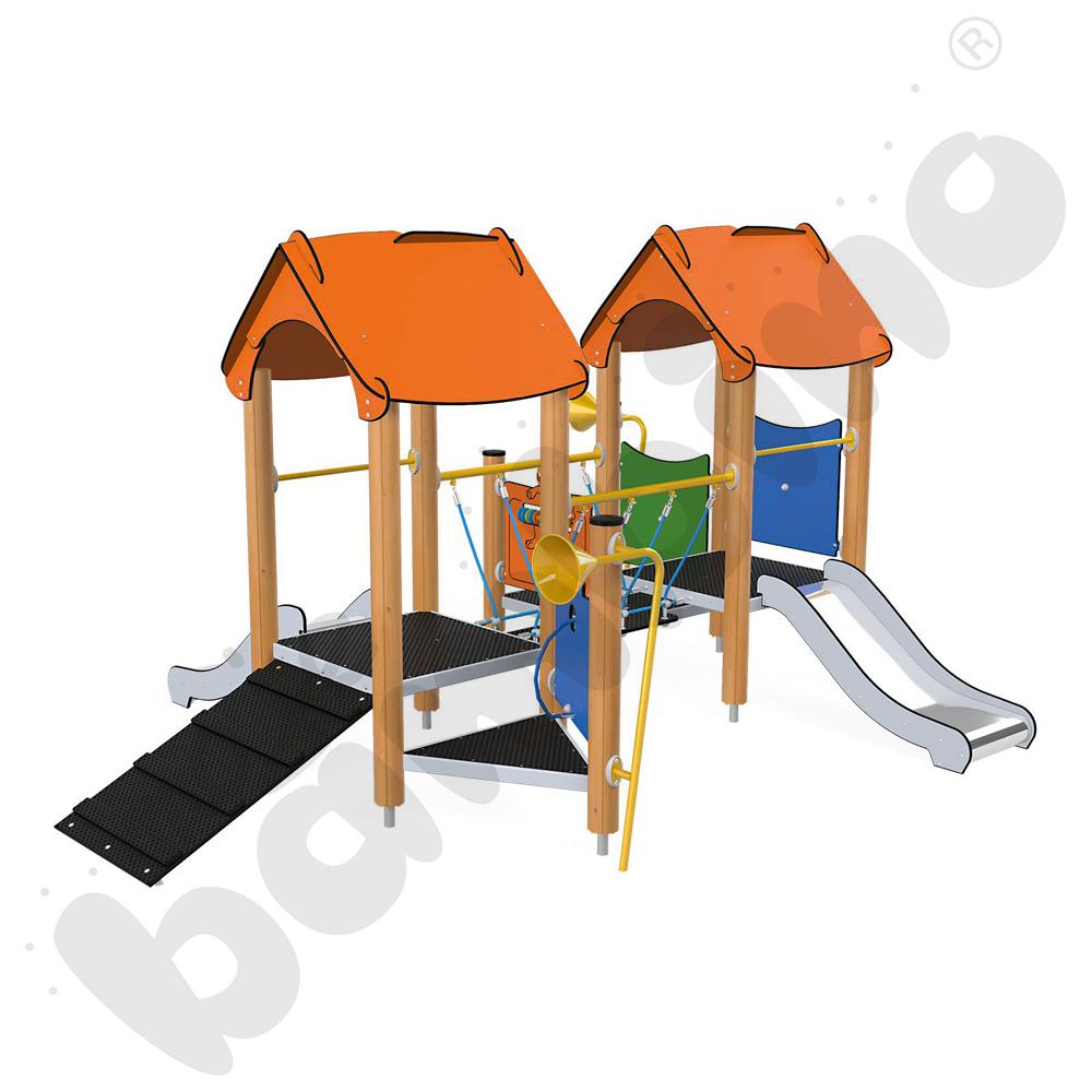 Orbis - zestaw 11652, drewniane słupy