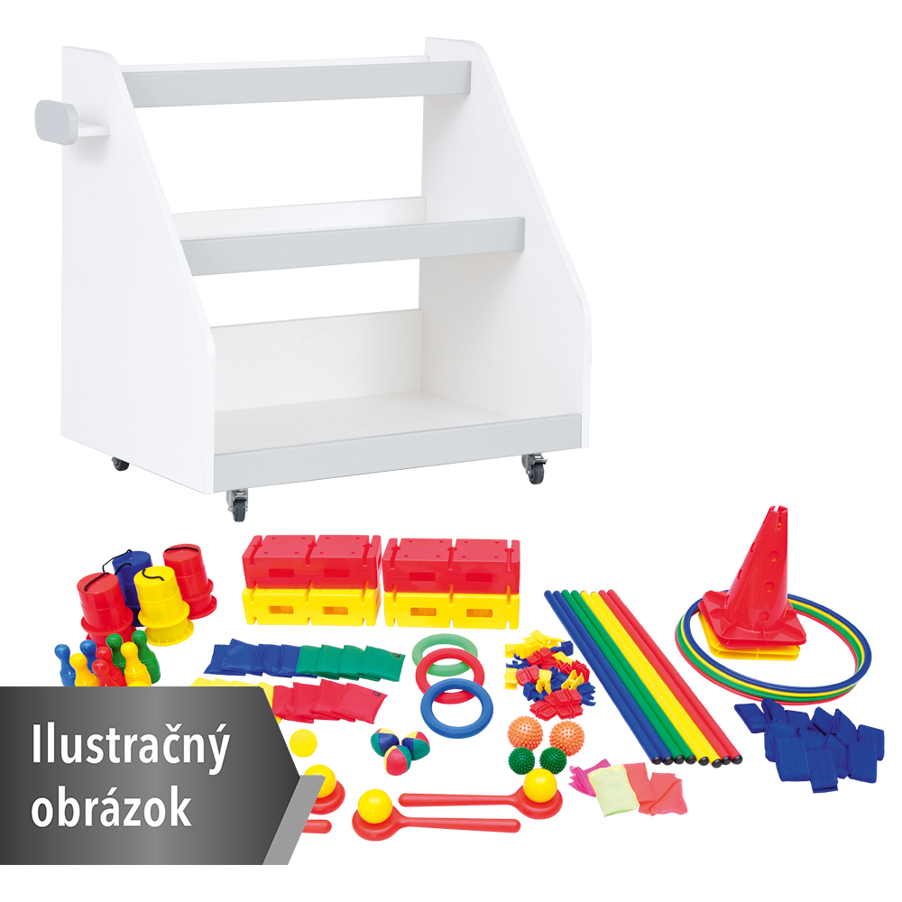 Skrinka Quadro s príslušenstvom - javor