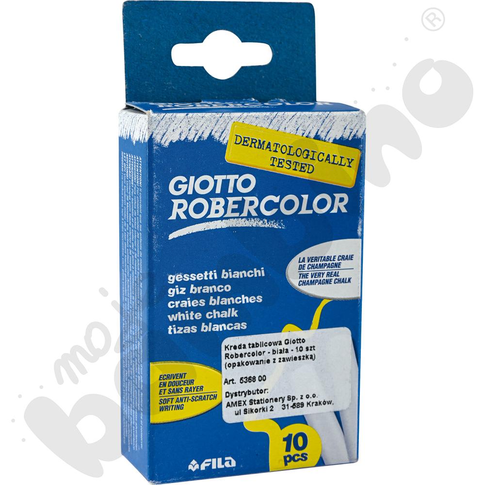 Kreda Giotto biała, 10 szt.