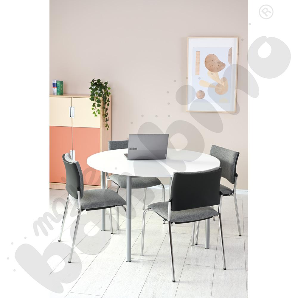 Krzesło konferencyjne INTRATA oban szare