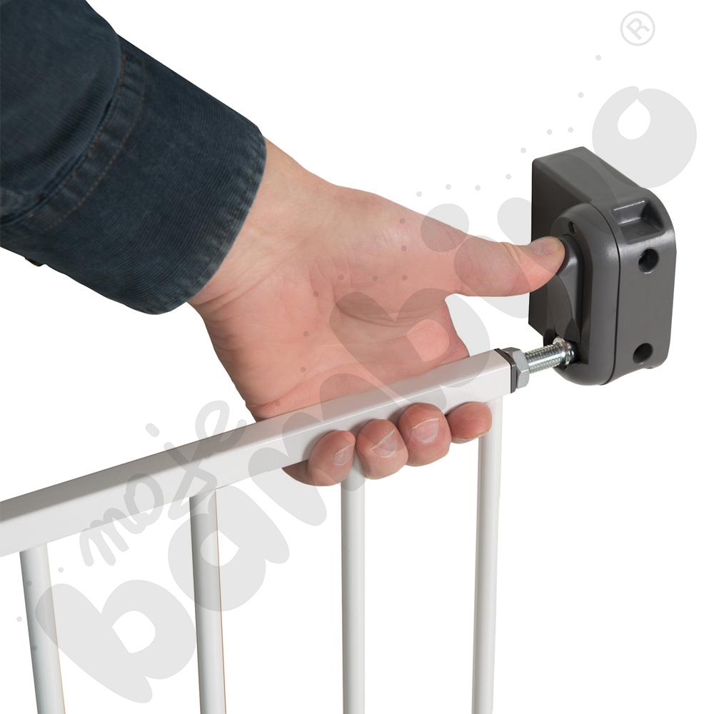 Bramka zabezpieczająca metalowa 60-97 cm