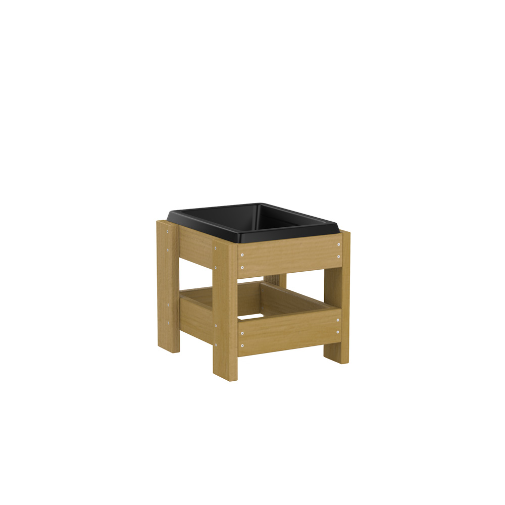 Kvetináč Terra s plastovým boxom, stredný