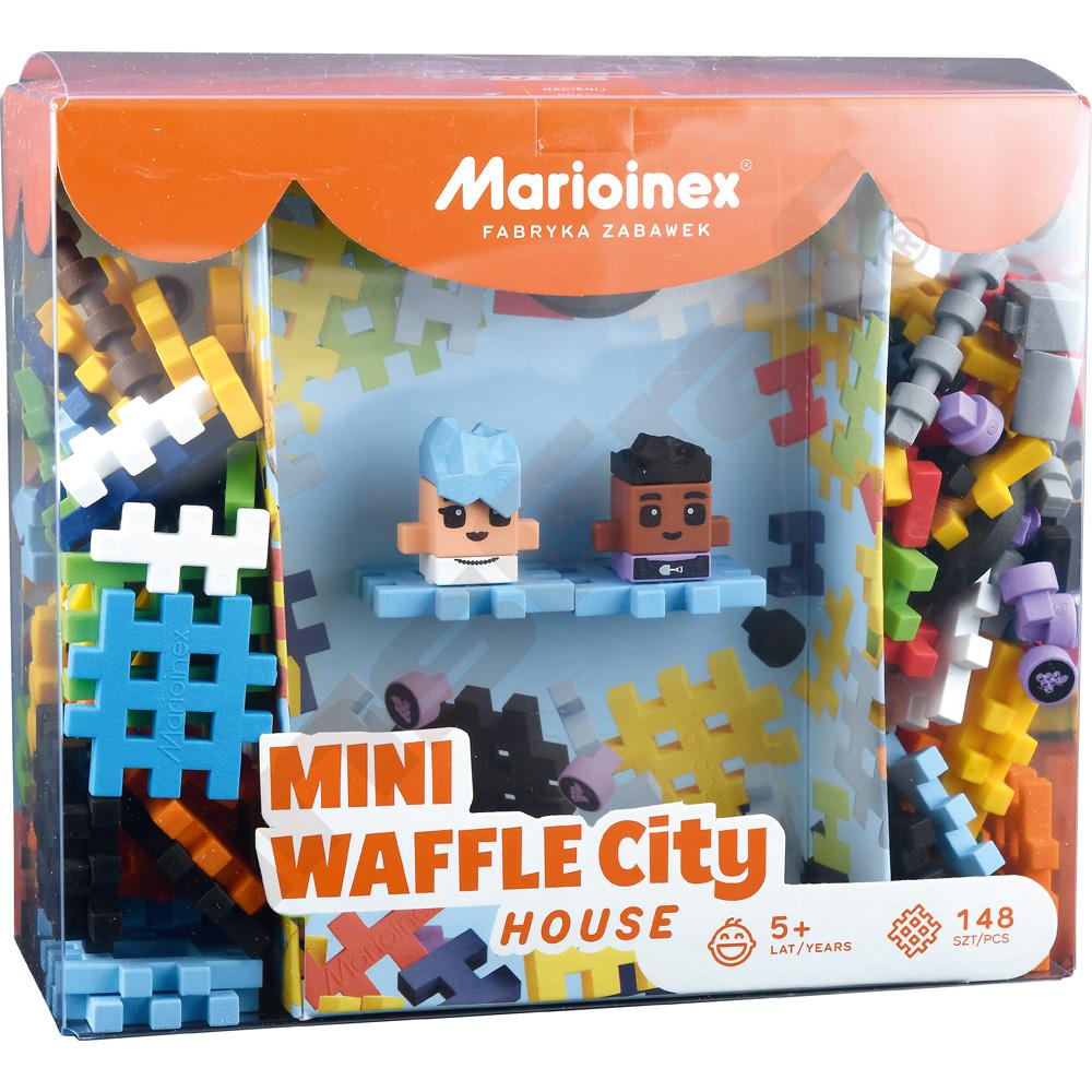 Kocky Oplátky Mini (Wafle) City House, 148 prvkov