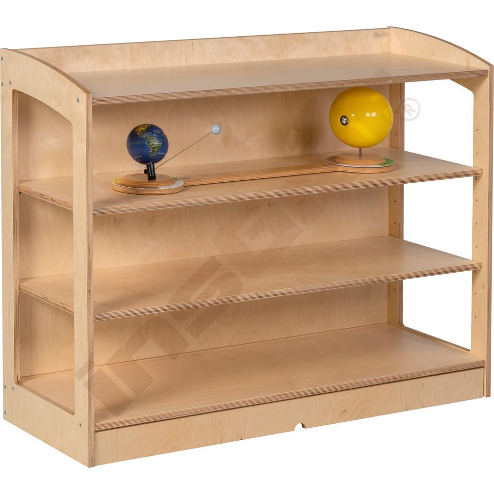 Zadní panel k regálu na Montessori pomůcky 