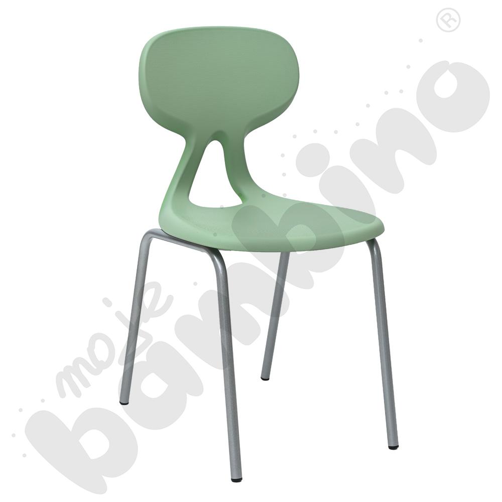 Krzesło Colores rozm. 6 oliwkowe, stelaż aluminium