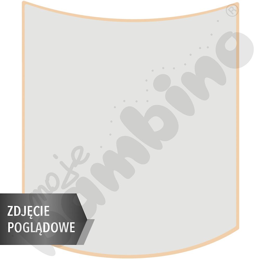 Stół Mila kwadrat falisty 70x72, blat brzoza, narożniki proste, rozm. 5