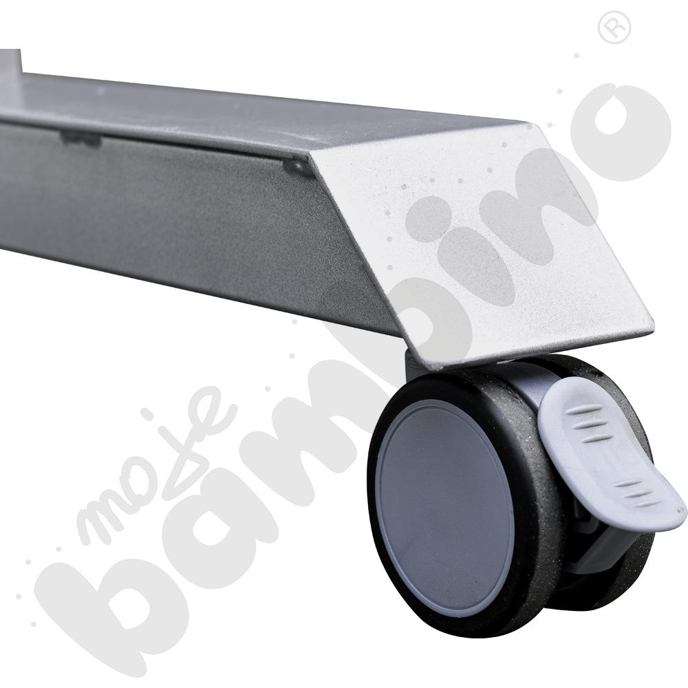 Stół mobilny składany Nest 150 x 60 cm - biały