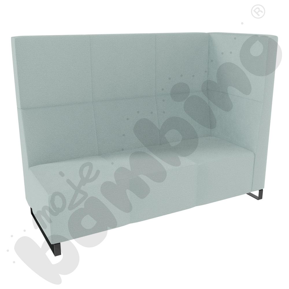 Sofa Universum 3-os. wys. 133 cm, bok średni prawy, tkanina KG02