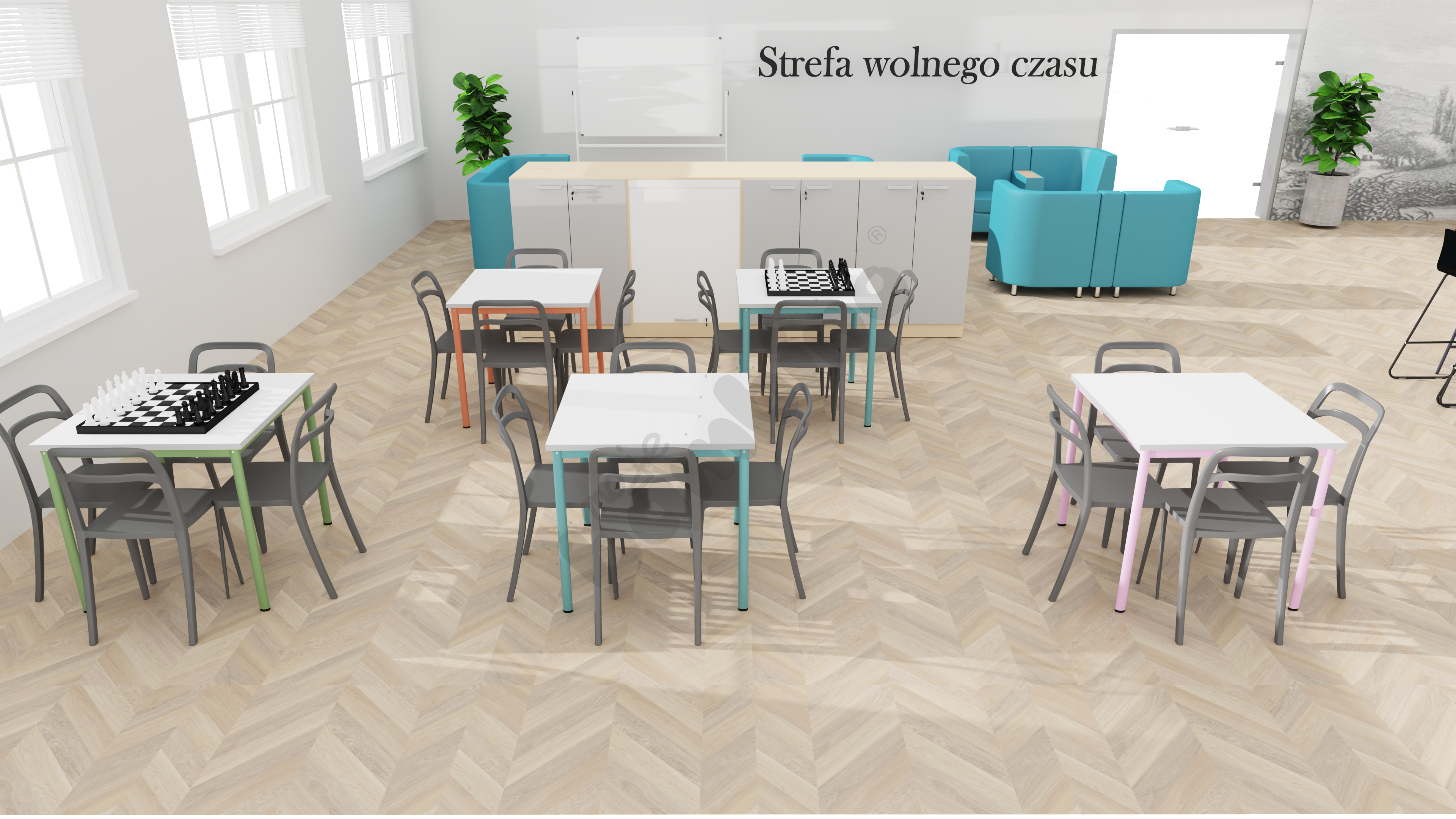 Sala relaksacyjna i wolnego czasu