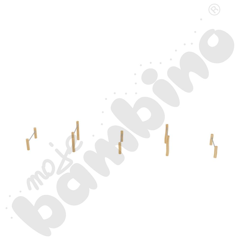 Robinio - płotki do przeskoków