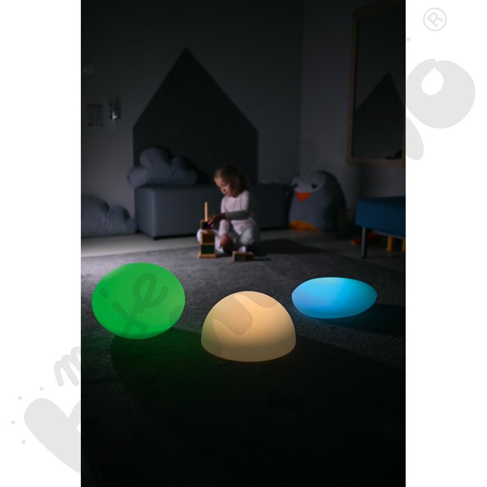 Lampa LED kula spłaszczona