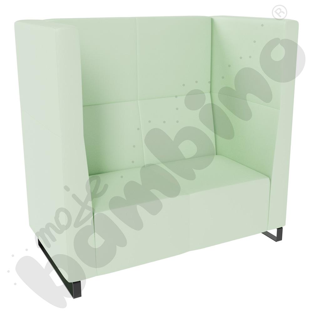 Sofa Universum 2-os. wys. 133 cm, 2 boki średnie, tkanina MT16