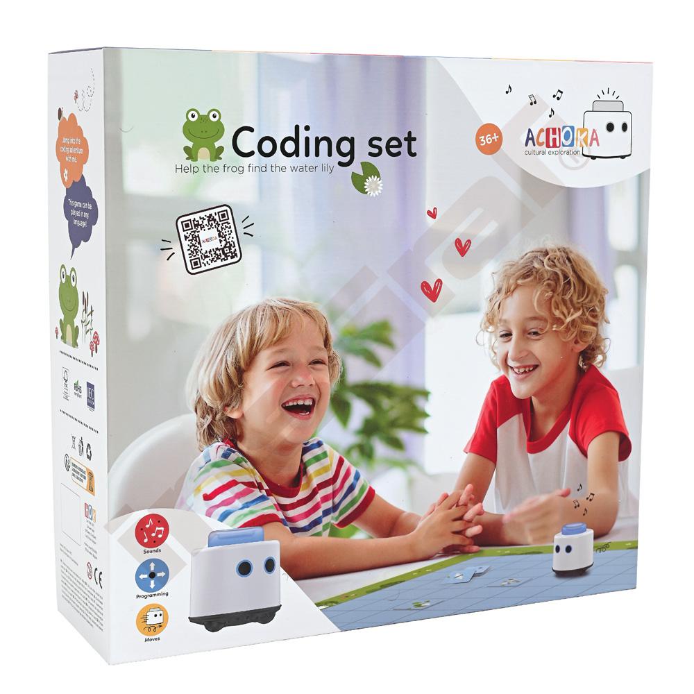 LOGI miniBot - kódovanie so žabkou A, verzia 2