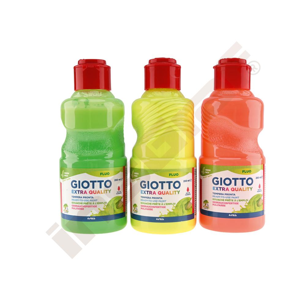 
Giotto Fluo-Temperafarben, 3 x 250 ml
