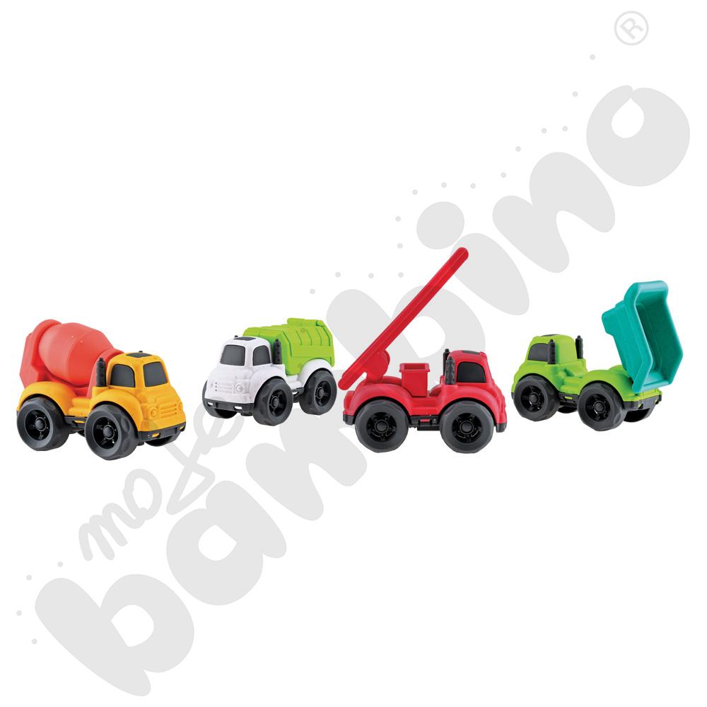 Pojazdy budowlane BIO, 4 szt.