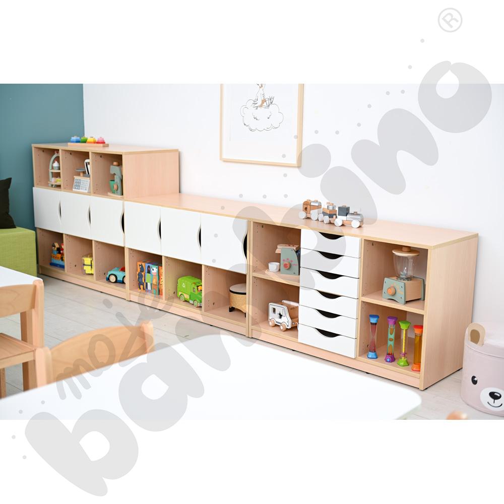 Szafka Feria średnia, klon jasny