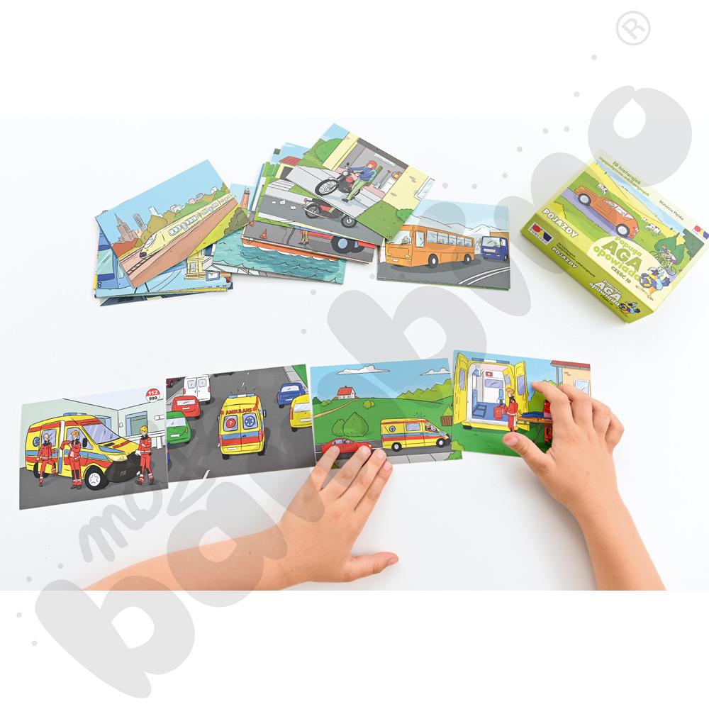 Papuga Aga opowiada - pojazdy