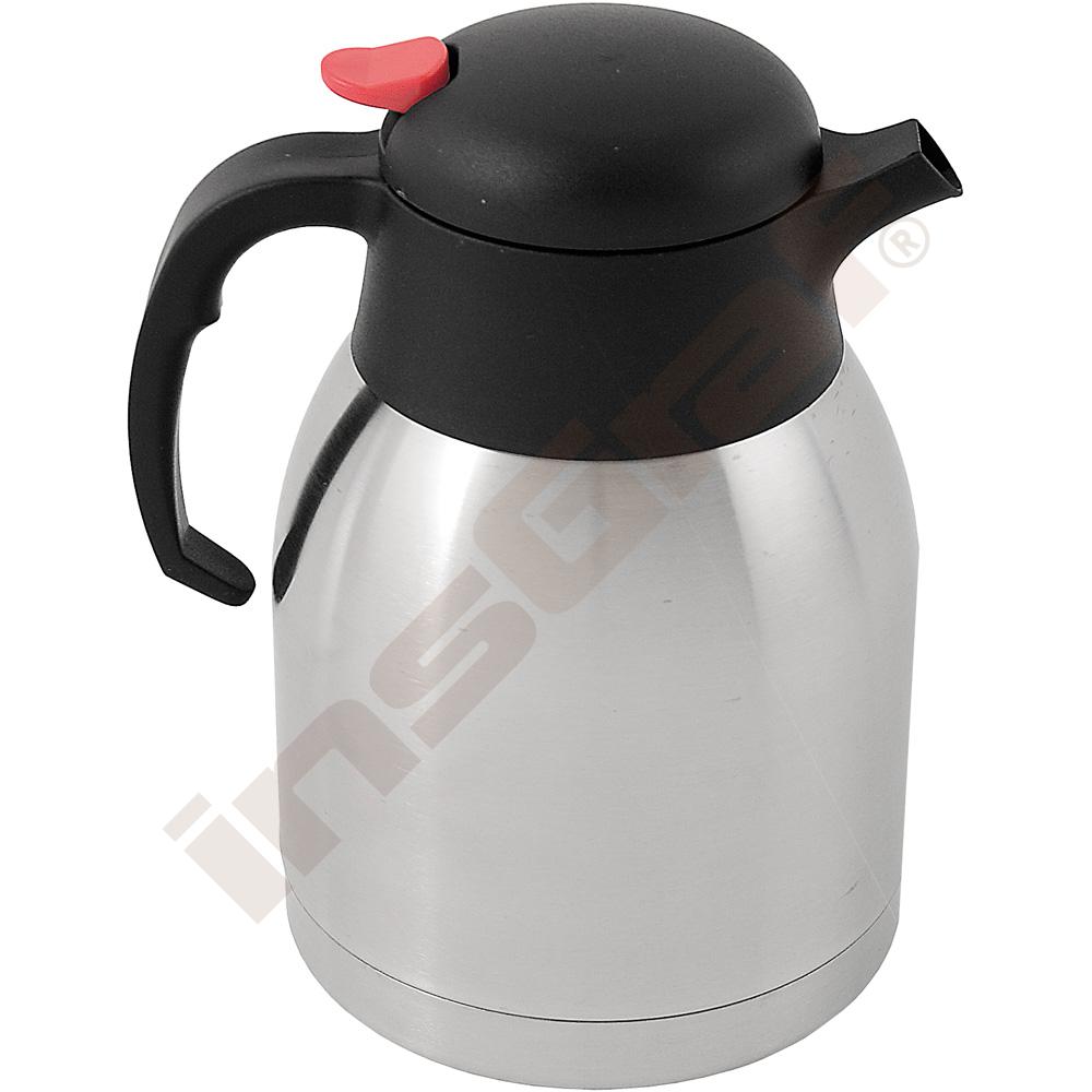 Termoska z nerezové oceli s tlačítkem 1,5 l
