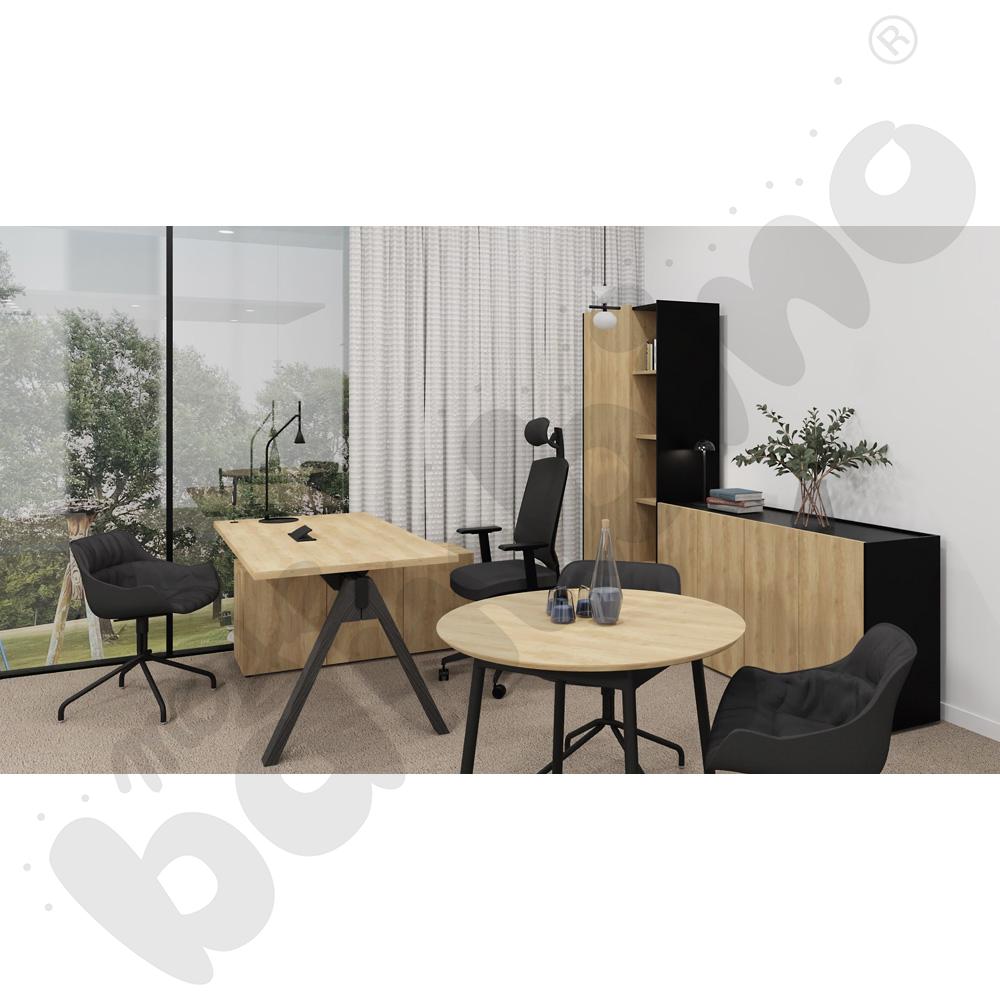 Stół Unit - blat dąb naturalny