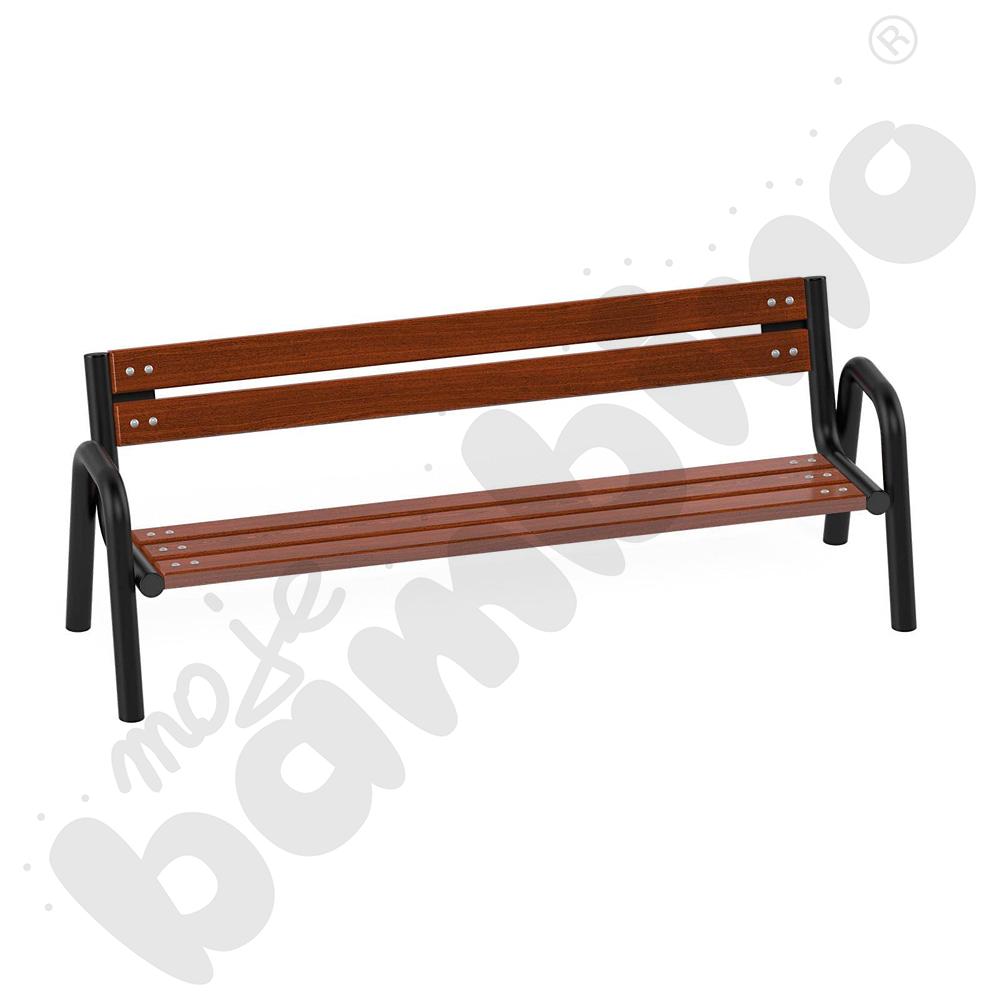 Ławka Spartan z oparciem