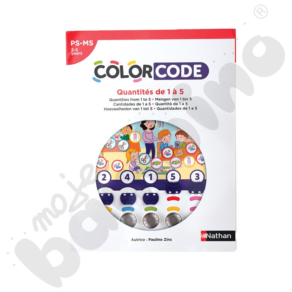 Colorcode - karty zadań - ilości od 1 do 5 